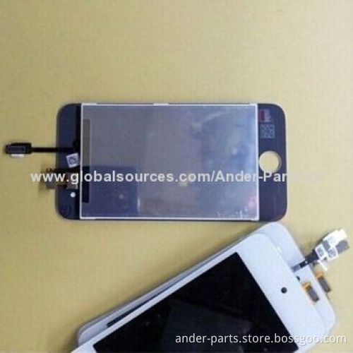 For iPod Touch 4th LCD Display with Digitizer Replacement, Colorful, High Quality, Wholesale